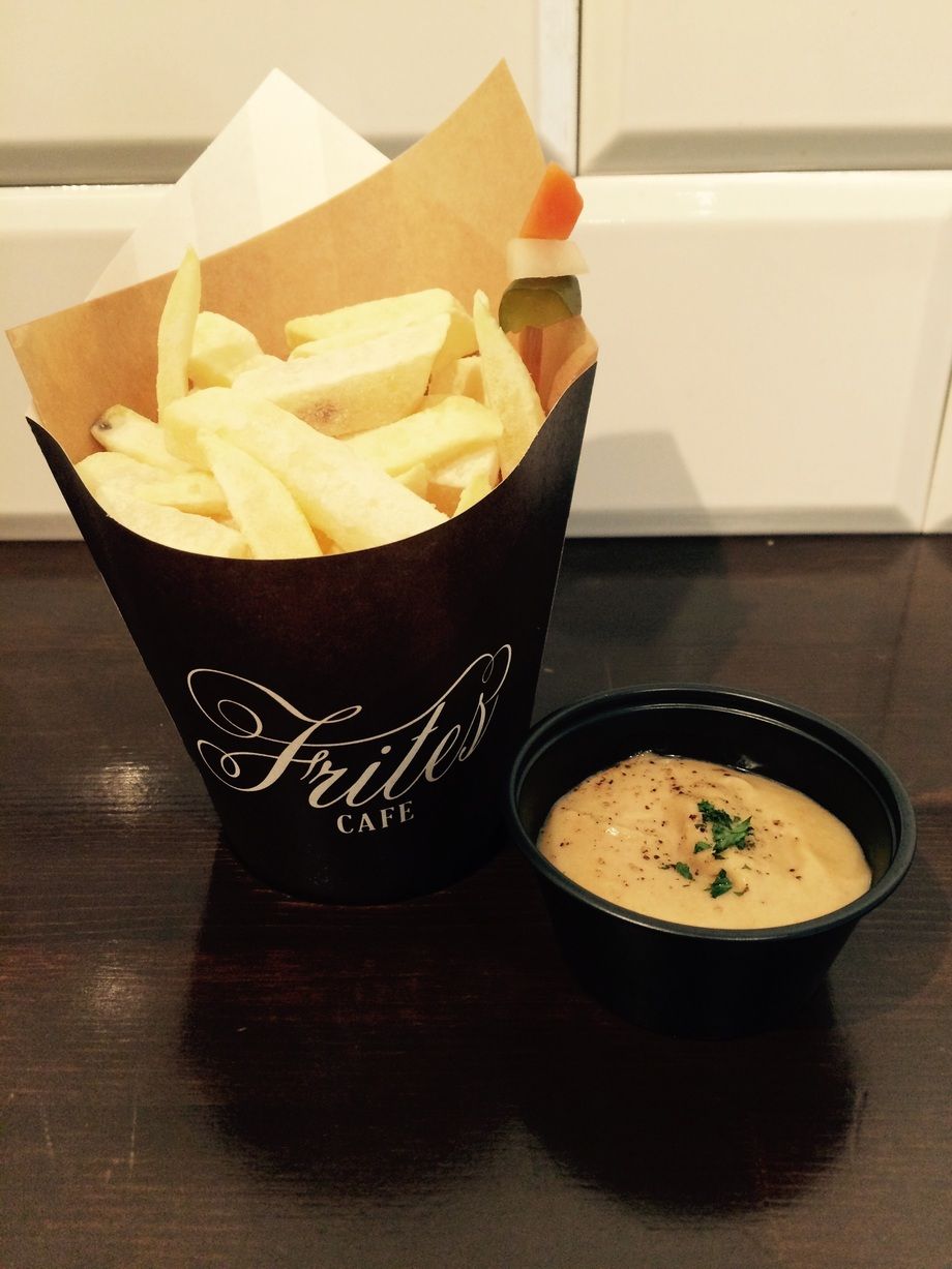 ベルギーポテトのストレートカット