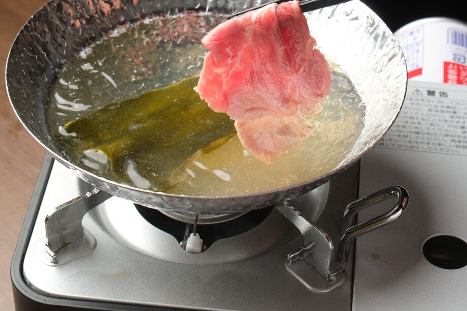 牛しゃぶしゃぶ　定食