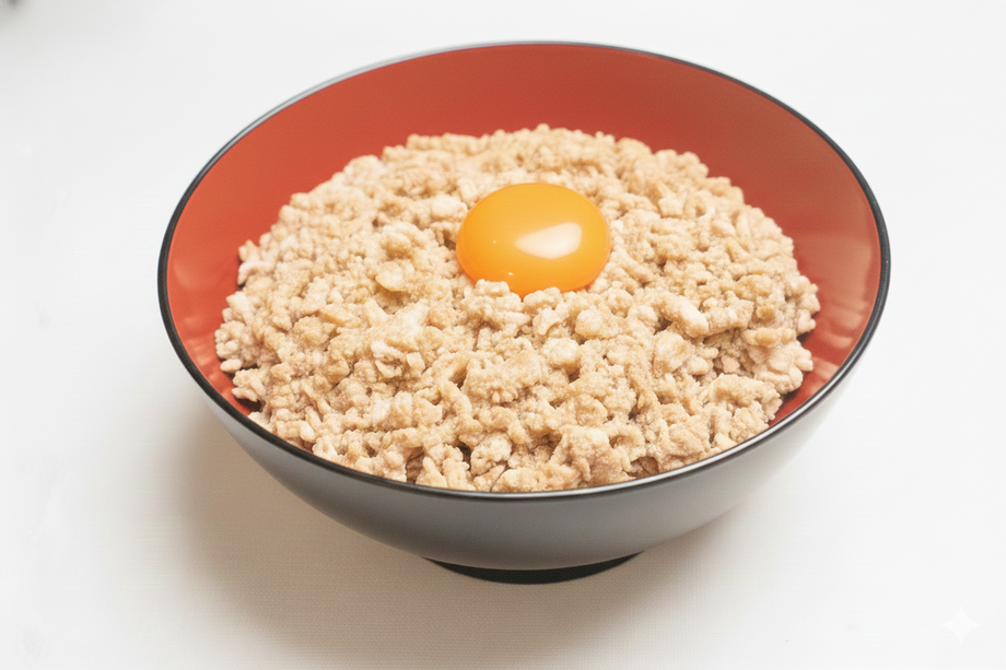 そぼろ丼（味噌汁・お新香付）（1850）