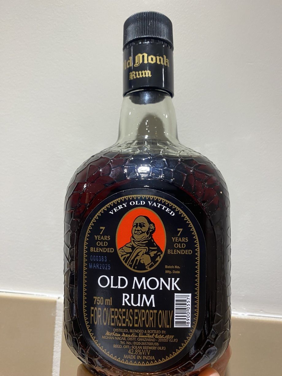 インドラム酒（Indian Rum）