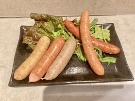 五つの味わい ソーセージ五種五本