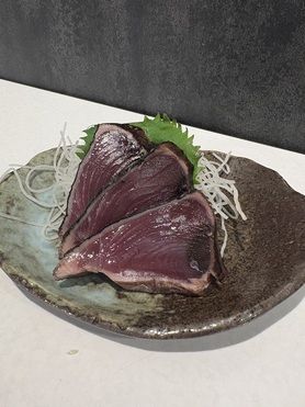 カツオの刺身❌お好きなアルコールセット🐟🍺