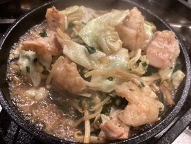 【しまちょうだよ！】牛モツ炒め