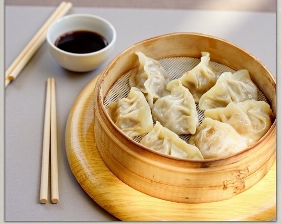 春雨の蒸し餃子(3個)
