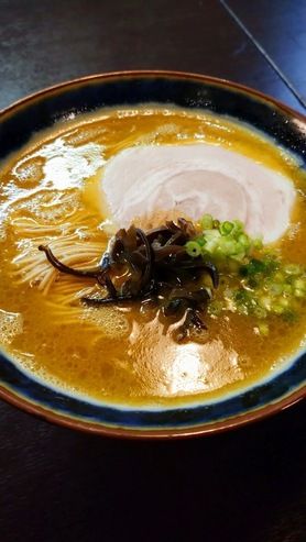 カレー豚骨ラーメン【curry tonkotsu ramen】