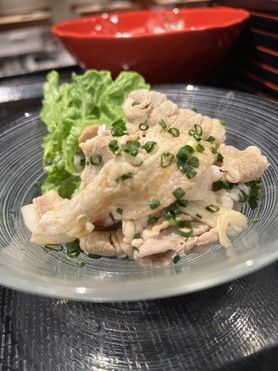 国産もち豚しゃぶポン酢