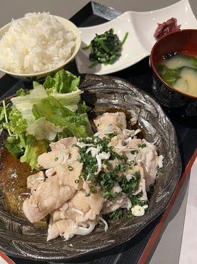 国産もち豚しゃぶポン定食
