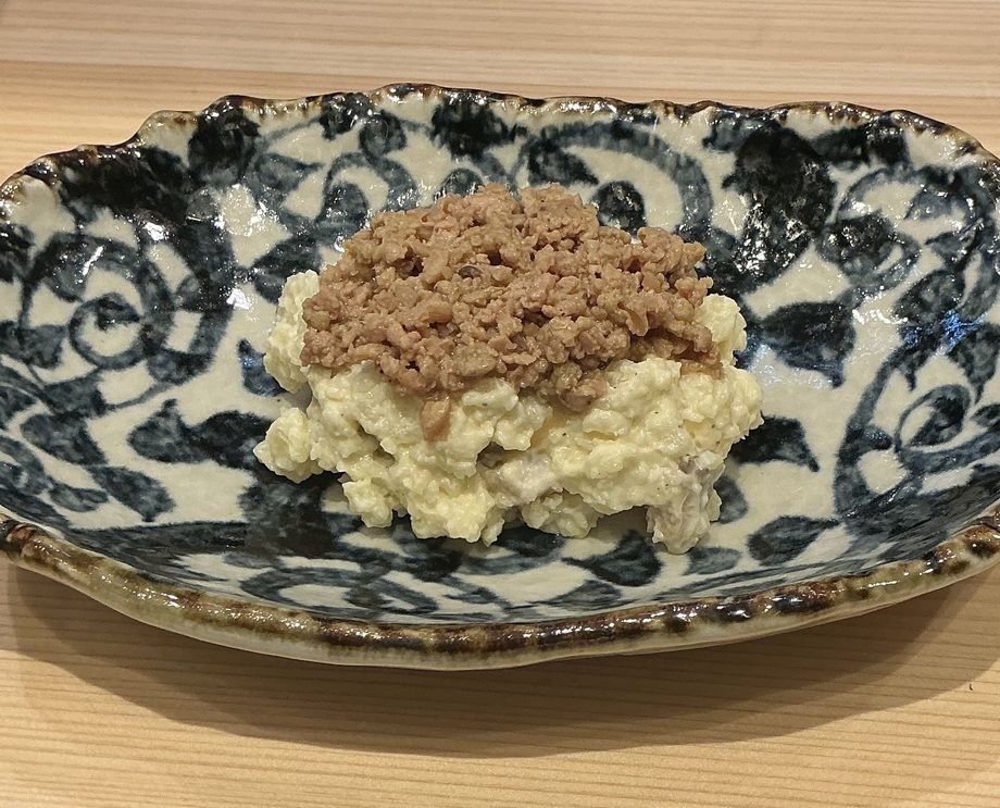 おばんざい　いぶりがっこのポテトサラダ（380）