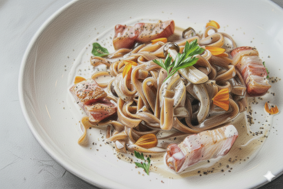 New York カルボナーラ