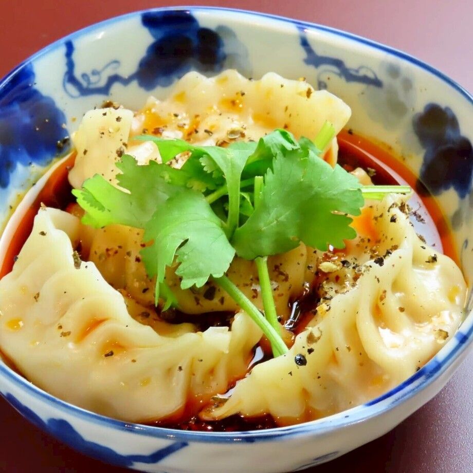 麻辣炊き餃子4個