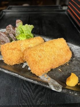 厚切りハムカツ