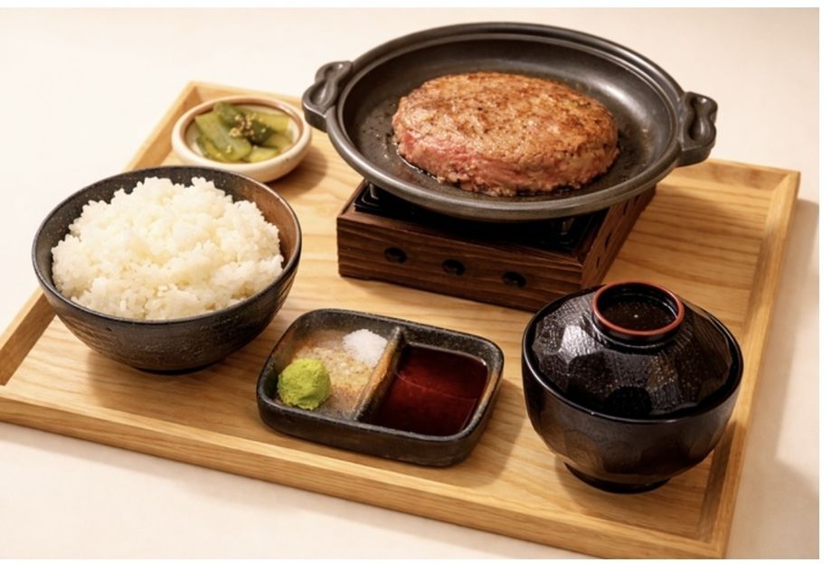 極上ハンバーグ御膳 Mサイズ(２００g)