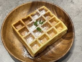 モーニング：プレーンワッフル
