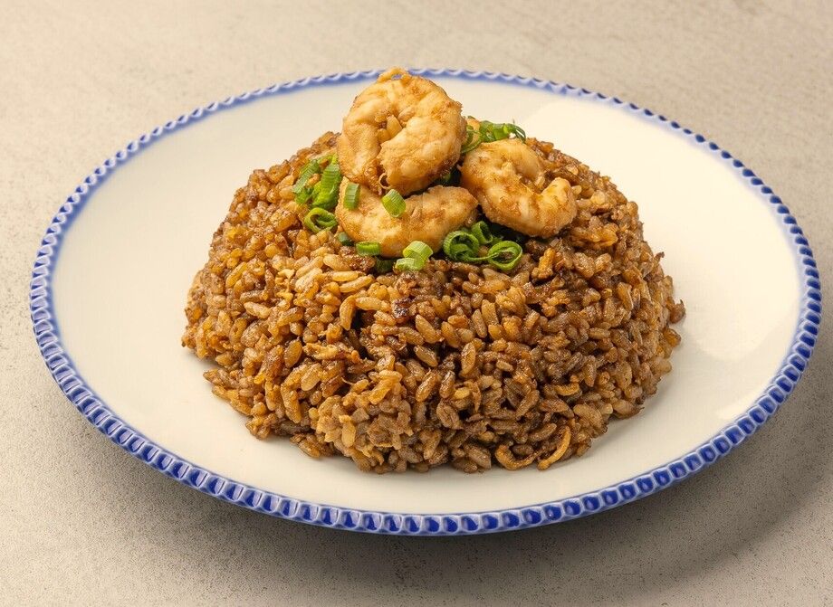 海老の黒チャーハン