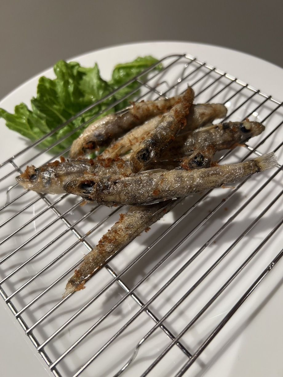 メヒカリから揚げ