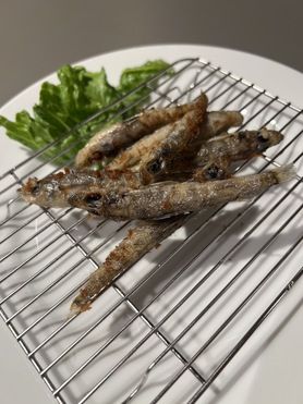 メヒカリから揚げ