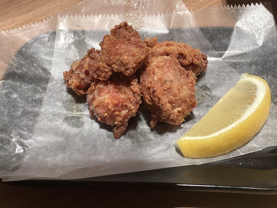 【にんにく風味の】砂肝唐揚げ