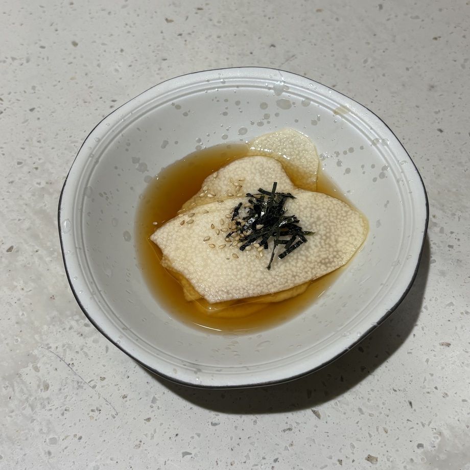 長芋のわさび醤油漬け