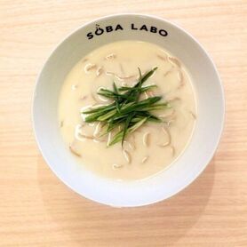 【温】ホワイト豆乳だしSOBA BOWL 