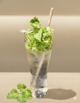 🌱山盛り生パクチーサワー