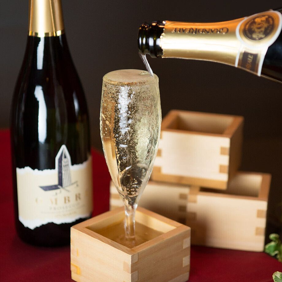 こぼれ升スパークリング