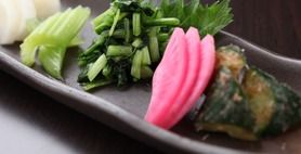 お漬物盛り合わせ
