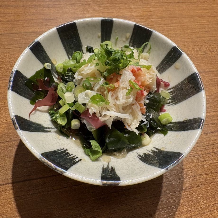 かに わかめ酢のもの