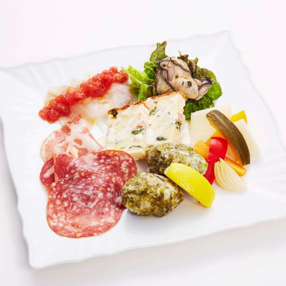 本日の前菜盛り合わせ