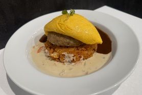 New‼️とろたまハンバーグオムライス