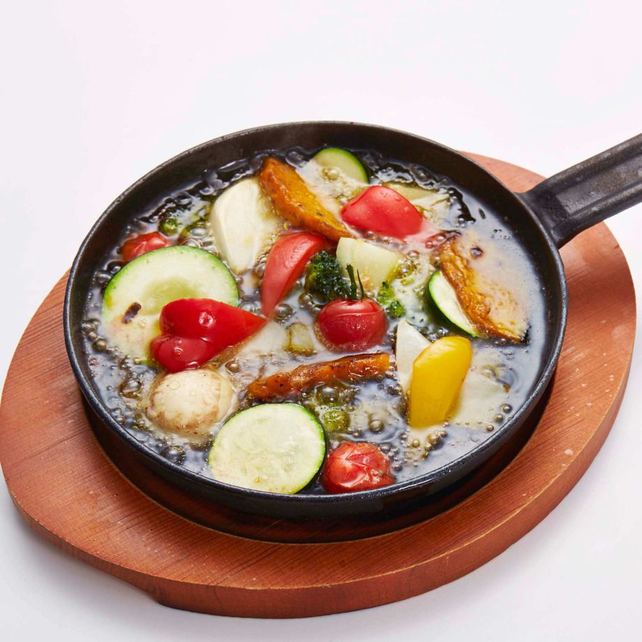 7種野菜のアヒージョ