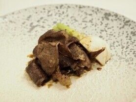 ◆〈春〉オマール海老・国産牛肉のコース◆6,300円（税抜き）