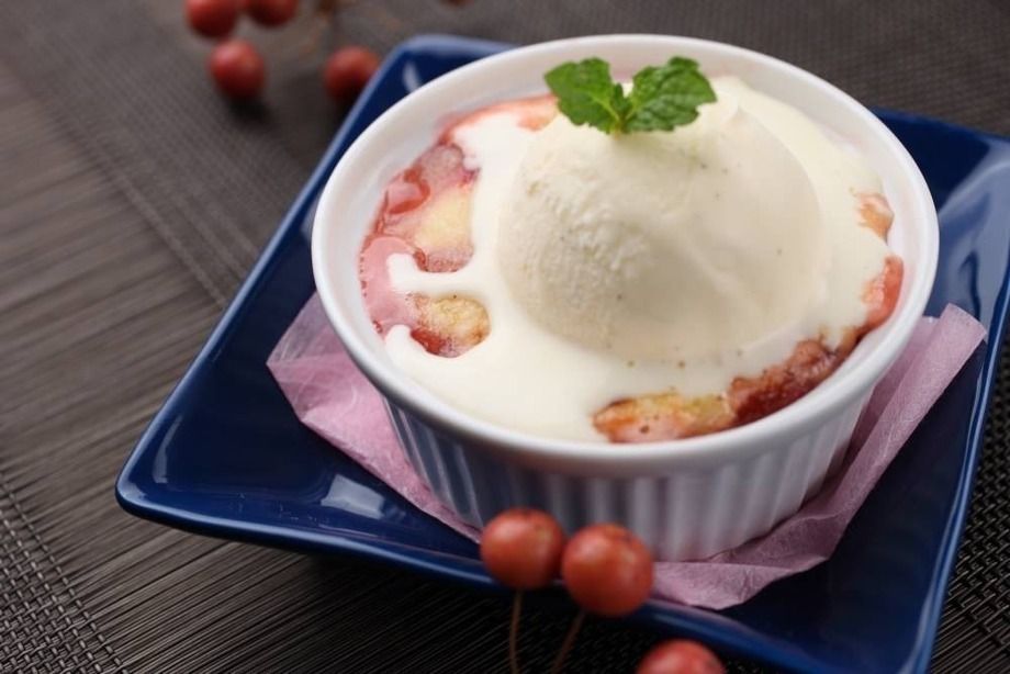 自家製フルーツグラタン