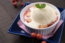 自家製フルーツグラタン