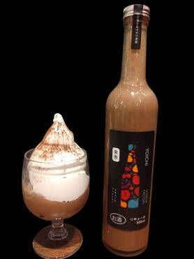 【期間限定】ふとくりーむ（チョコレート🍫）リキュールフロート※お酒です