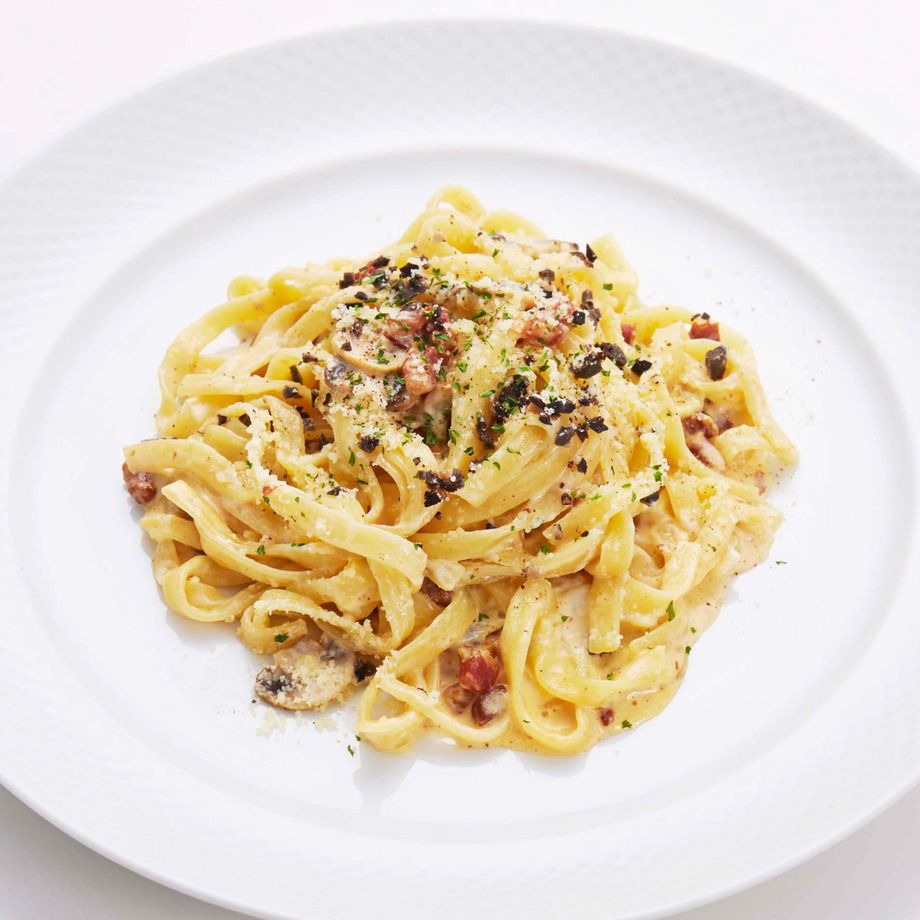 クリームで包んで（濃厚カルボナーラ）