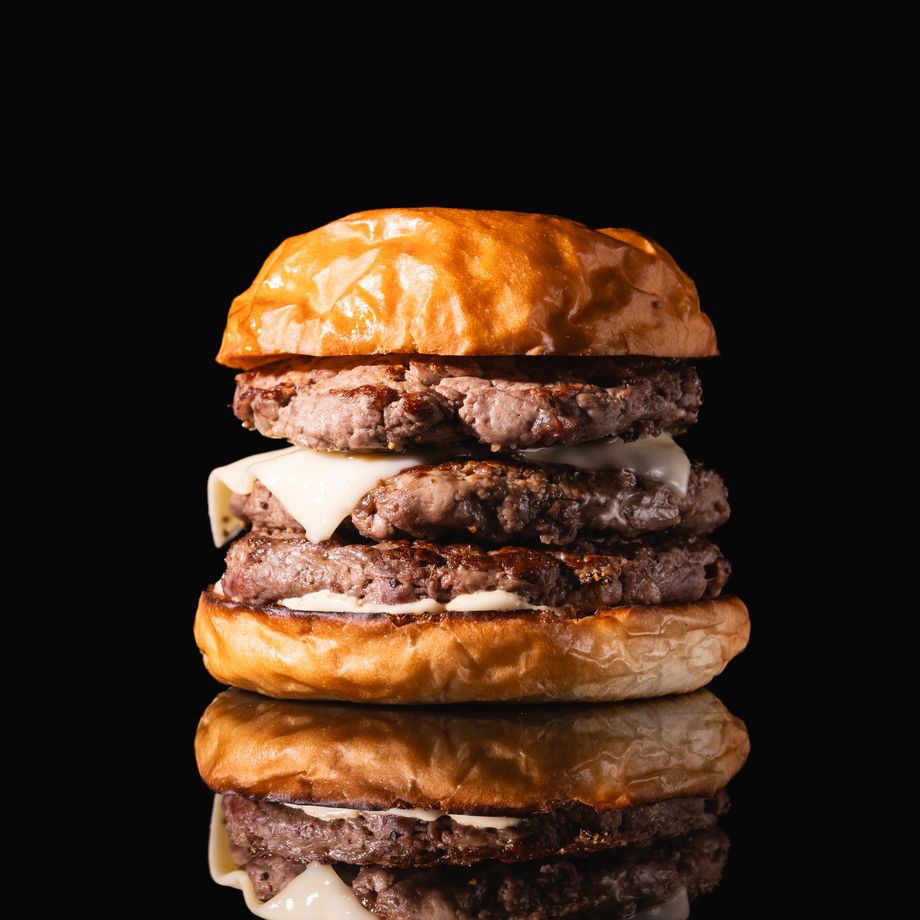 単品メガチーズバーガー