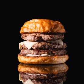 単品トリプルチーズバーガー