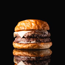 単品ダブルチーズバーガー