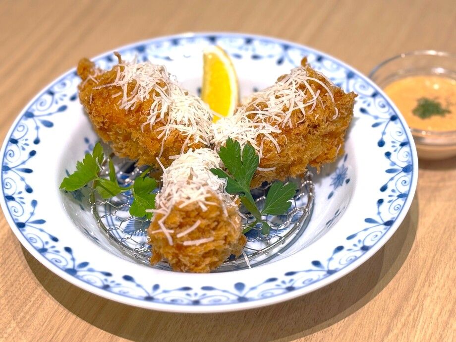 【NEW】チーズ牡蠣フライ