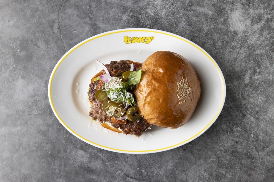 ラムハラペーニョバーガー【ダブル】　Lamb Jalapeno Burger Double