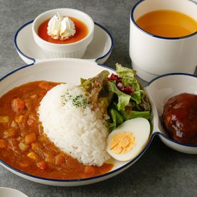 キッズ　カレーライス＆ハンバーグ