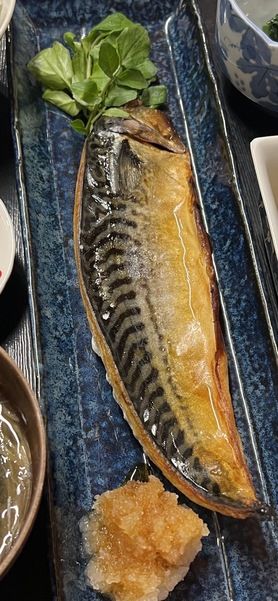 鯖文化干し焼き【grilled salted mackerel 】