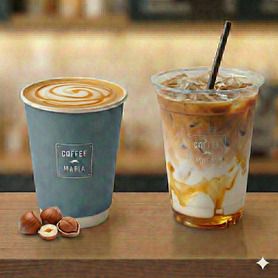 ヘーゼルナッツラテ