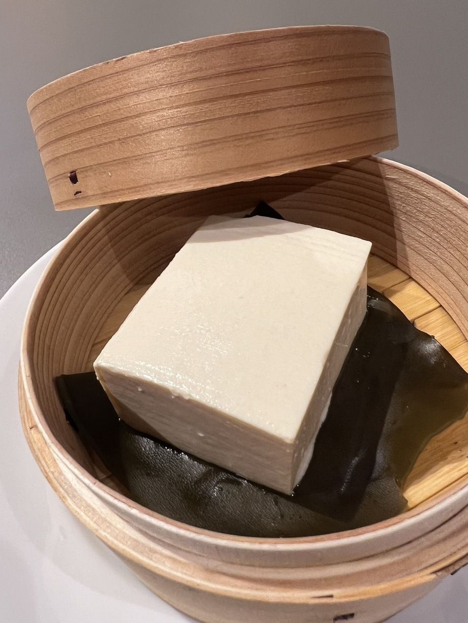 蒸し豆腐【steamed tofu】