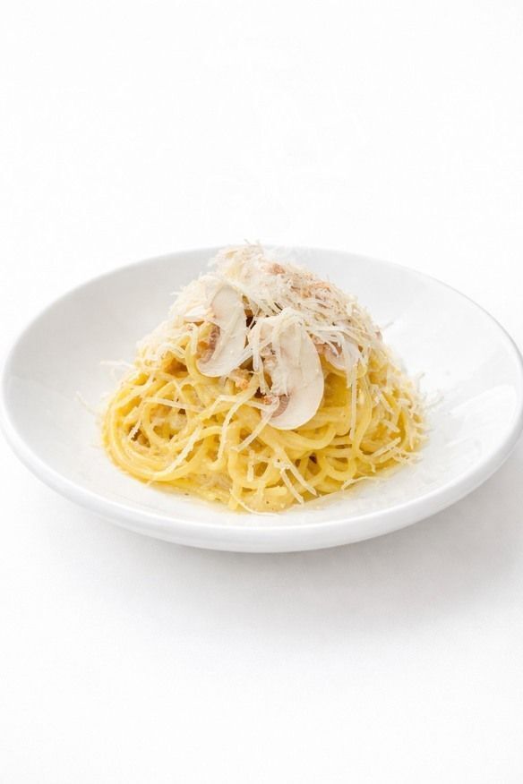 【ランチ】自家製サルシッチャのカルボナーラ＋フォカッチャ