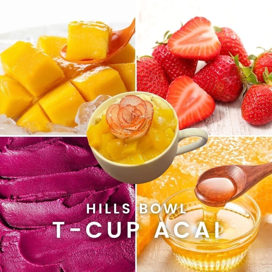 人気No.2ティーカップアサイーボウル（ドリンク付き）