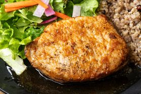 名物！絶品ポークジンジャープレート【玄米・サラダ・ミニスープ】