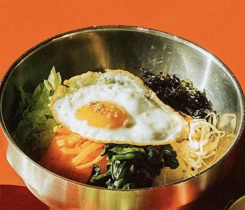 自家製コチュジャン付きビビンバ