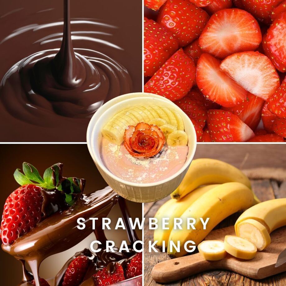 【濃厚】ストロベリークラッキングアサイーボウル