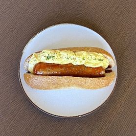 全粒粉パンのてりたまホットドック